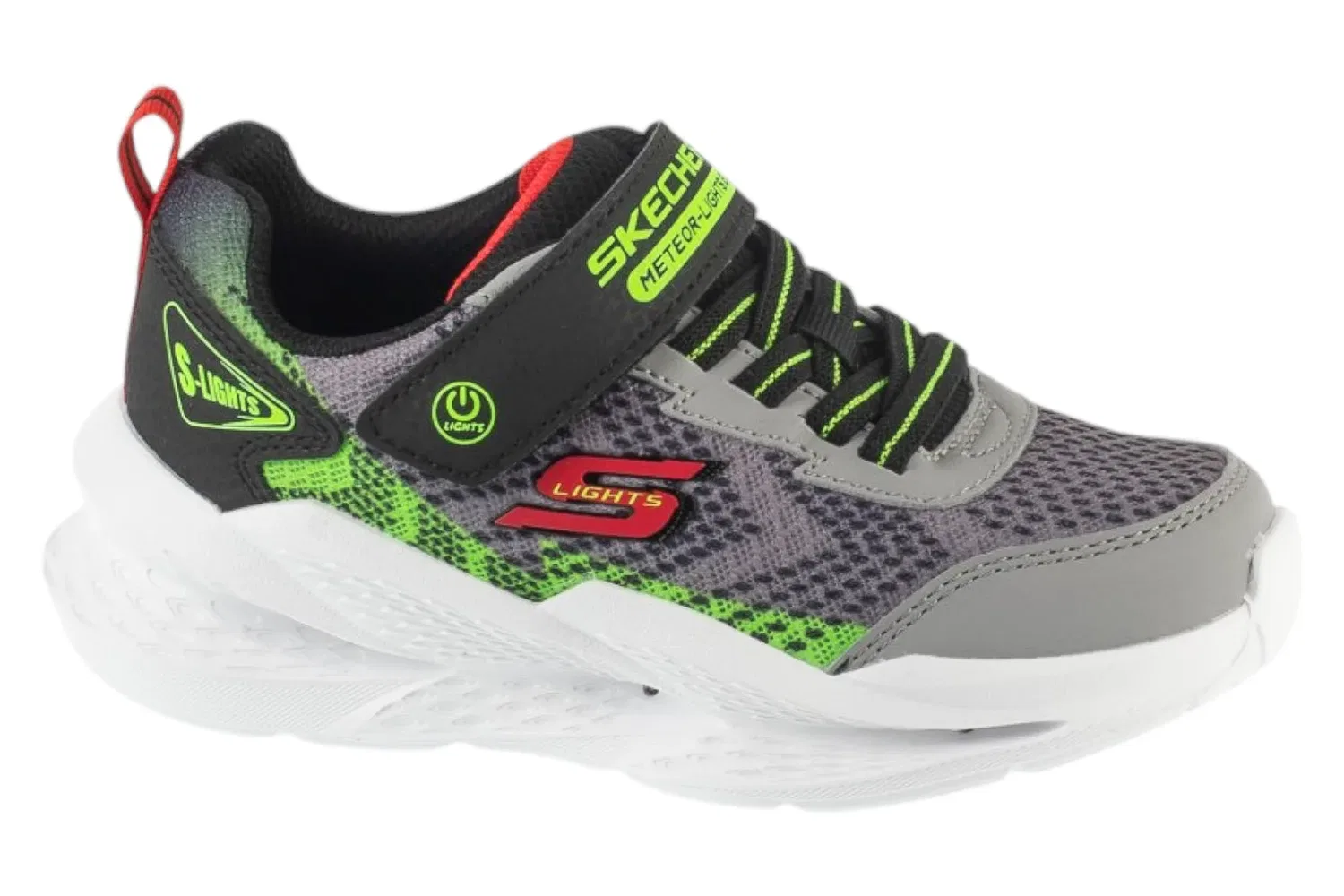 Кроссовки низкие Meteor-Lights Krendox Skechers, серый