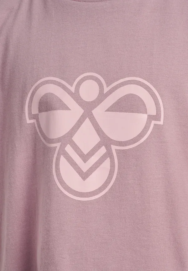 Футболка Hmljr с рюшами, футболка с принтом "Большая пчела" Hummel — фото 3