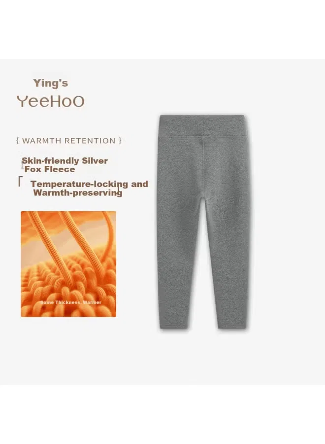 Леггинсы утепленные с начесом Yeehoo, серый