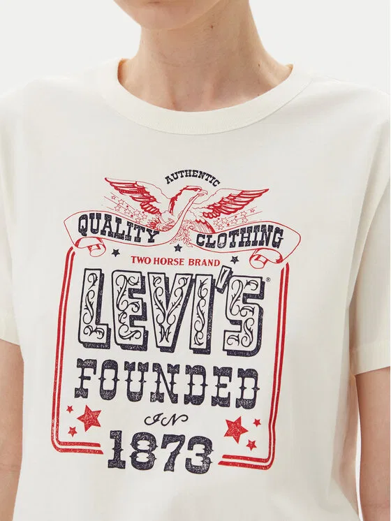 Футболка standard fit Levi'S, белый — фото 4