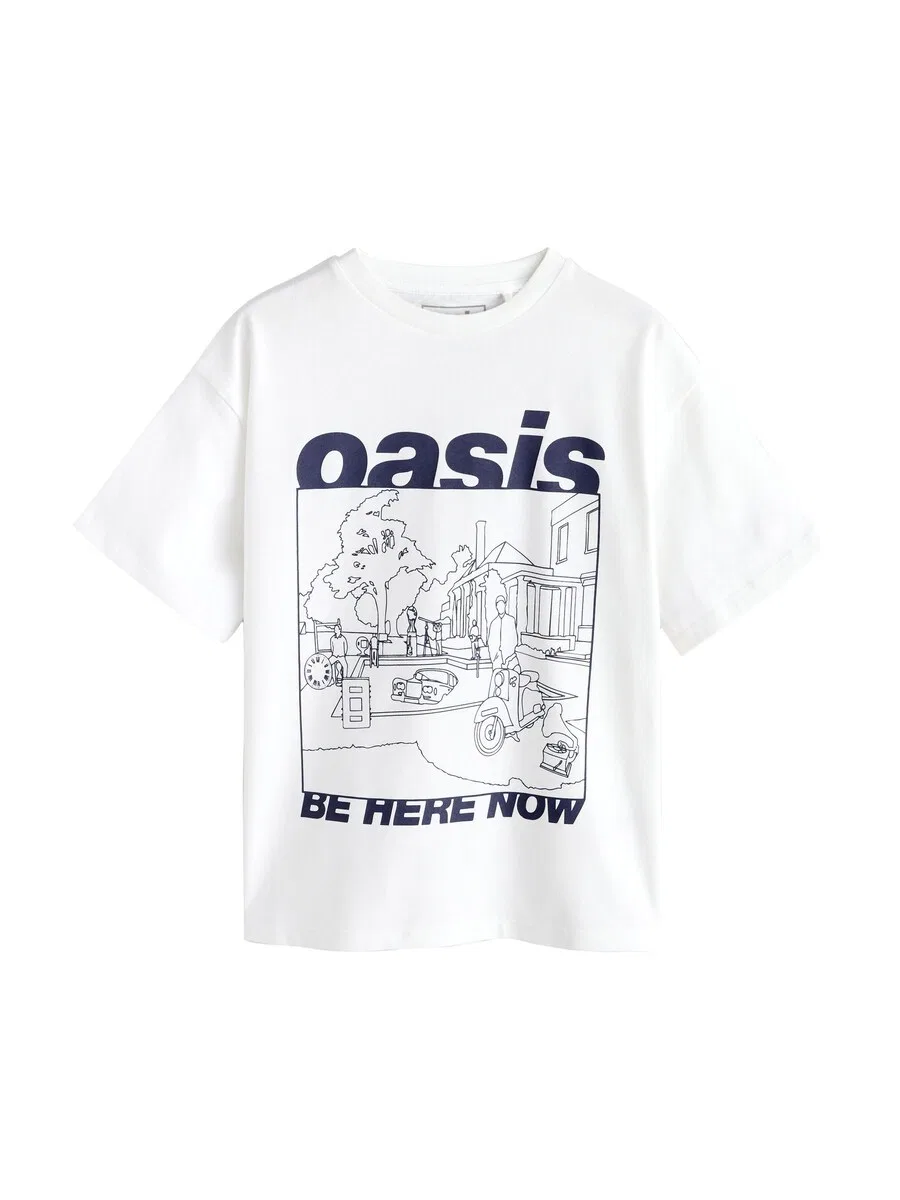 Футболка Next 'Oasis' белого цвета