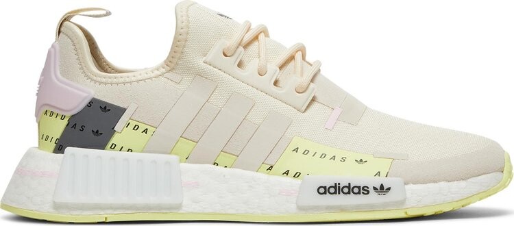 

Кроссовки Adidas Wmns NMD_R1 'Wonder White Pulse Yellow', кремовый, Бежевый, Кроссовки Adidas Wmns NMD_R1 'Wonder White Pulse Yellow', кремовый
