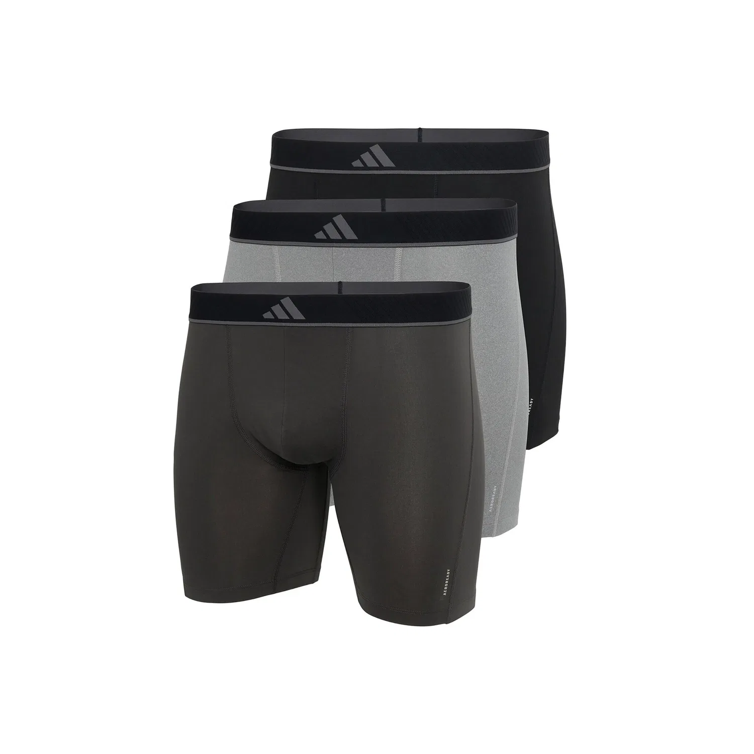 Мужские боксеры из микрофибры Active Micro Flex Eco 3er Pack Adidas Originals, Black/Gray