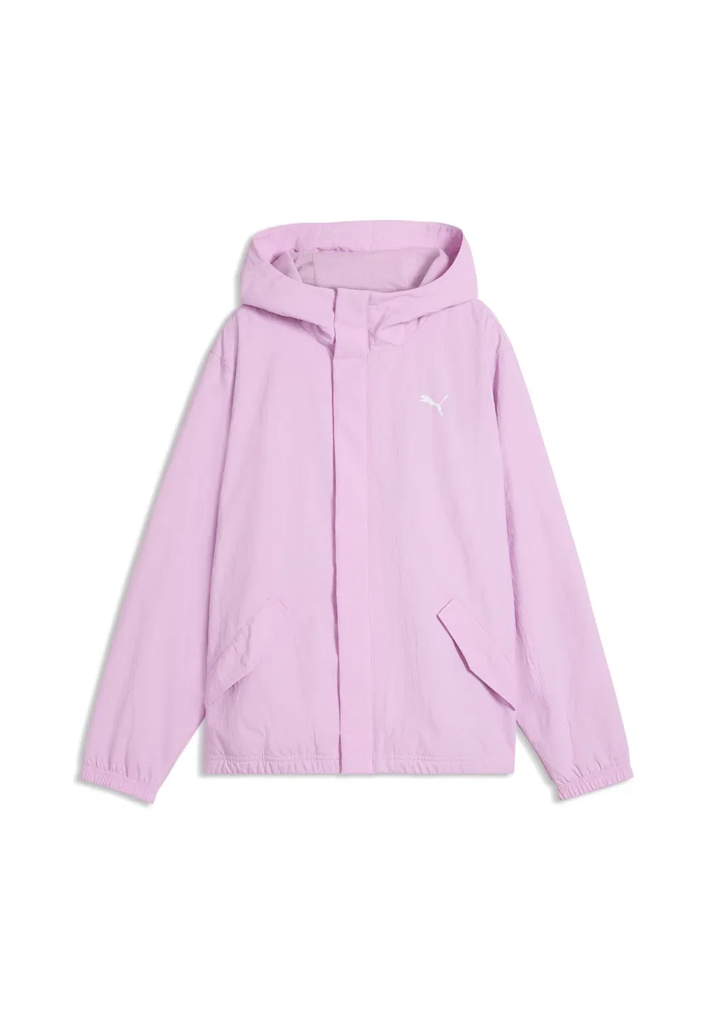 Свободная куртка унисекс на флисовой подкладке - легкая куртка Puma, Mauve Glow — фото 4