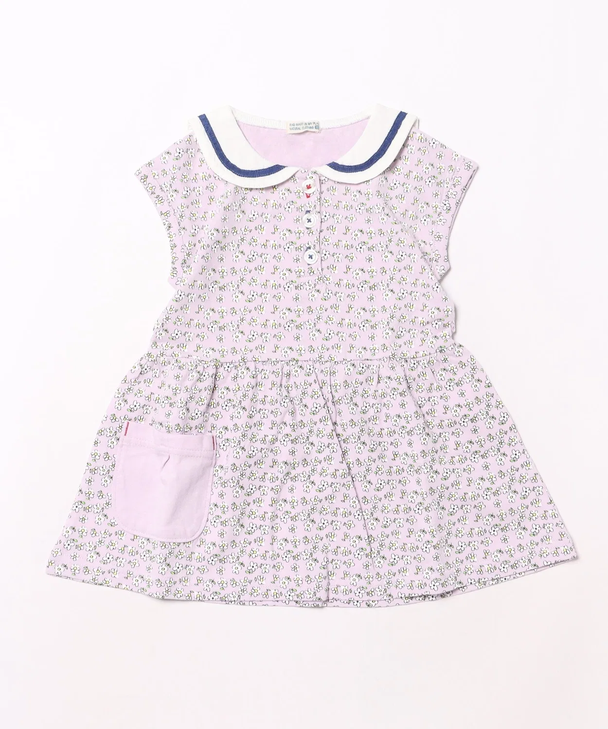 Детское платье для девочек с матросским воротником Sailor Dress RAGMART, Purple