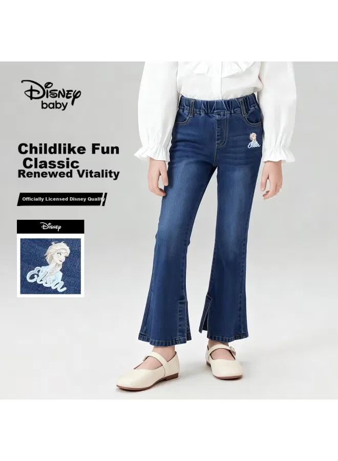 Джинсы детские расклешенные Disney Baby, синий