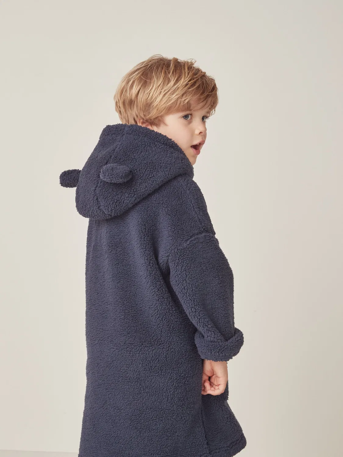 Худи с ушками, модель Snuggle The White Company, синий — фото 2