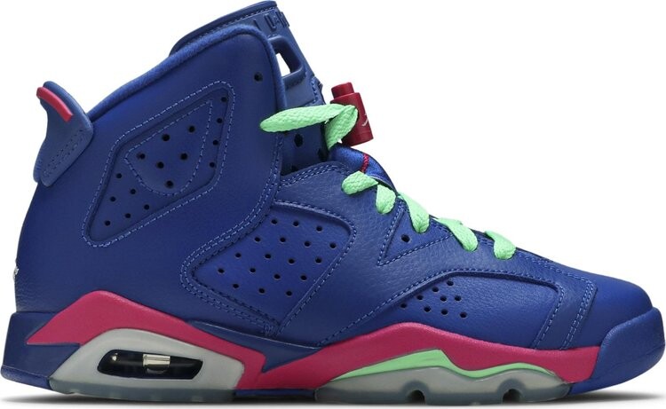 

Кроссовки Air Jordan 6 Retro GS Game Royal, синий