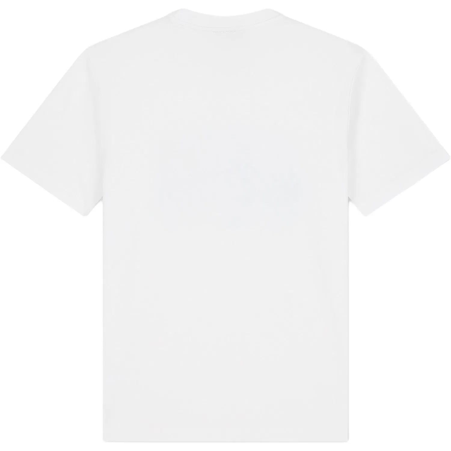 Футболка с круглым вырезом, белая, EMPORIO ARMANI, White — фото 3