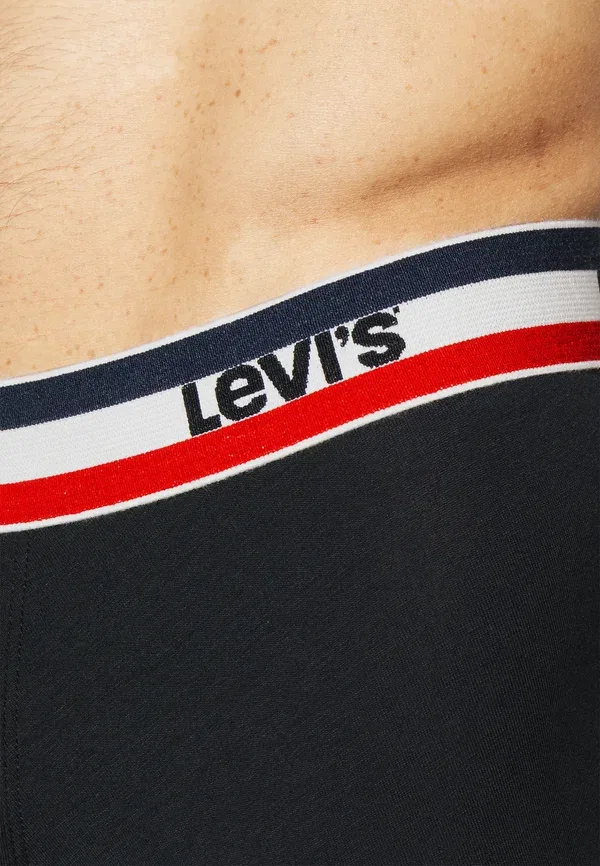 Комплект из двух мужских боксерских трусов с логотипом Levi'S, черный — фото 4