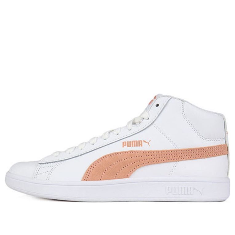 

Кеды PUMA Smash V2 Mid L 'White Pink' 366924-09, белый