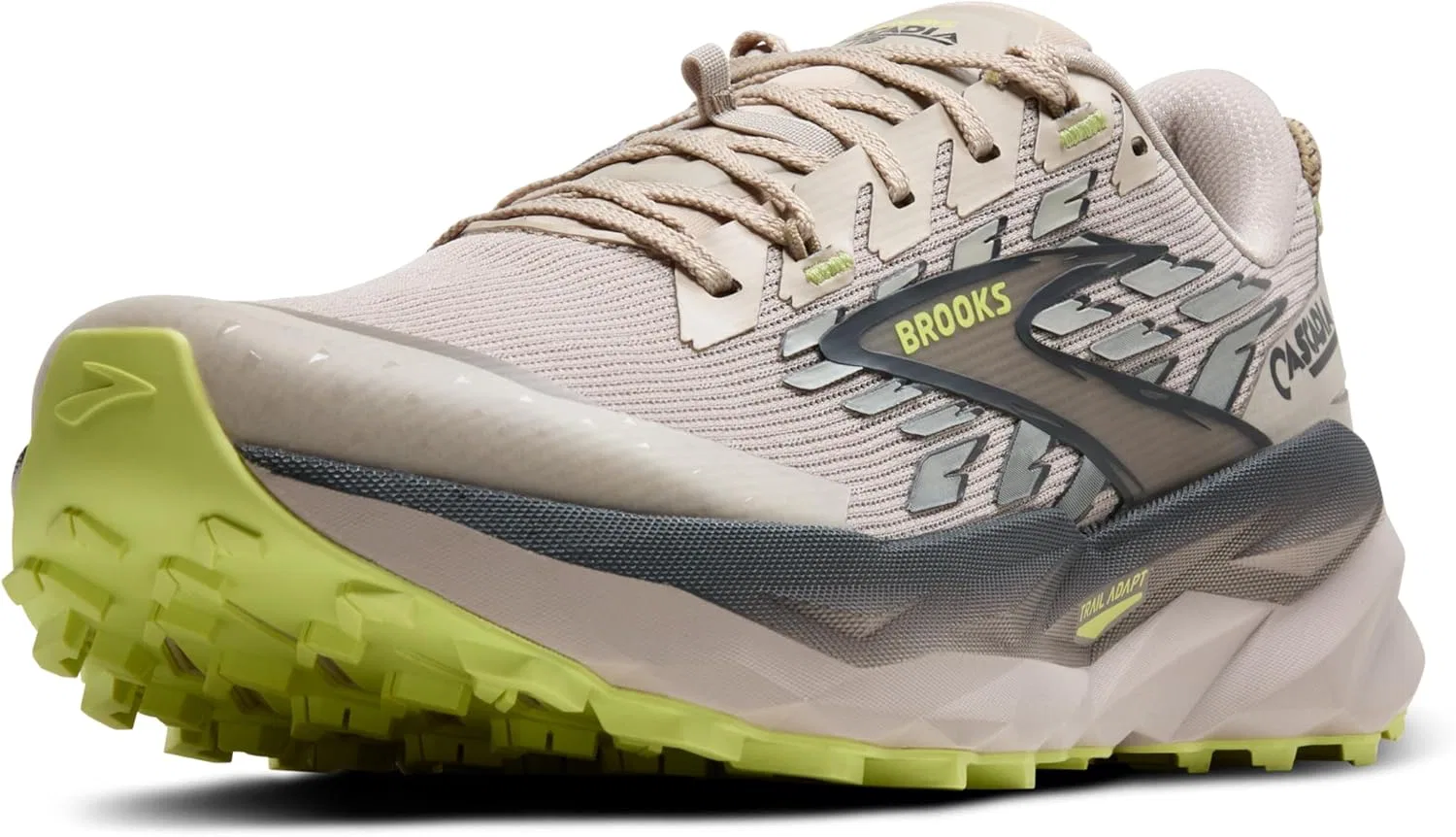 Мужские кроссовки Brooks Cascadia 19, Chateau Ebony Sunny Lime