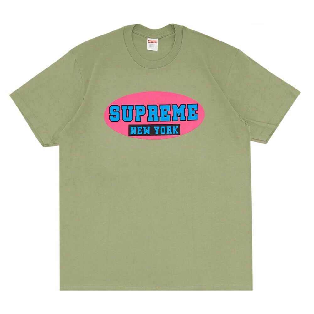

Футболка Supreme New York, светлый оливковый, Зеленый, Футболка Supreme New York, светлый оливковый