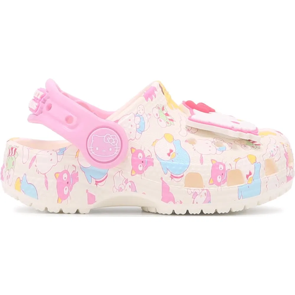 Детские классические сабо Hello Kitty для малышей Crocs, Pastel Hello Kitty — фото 2