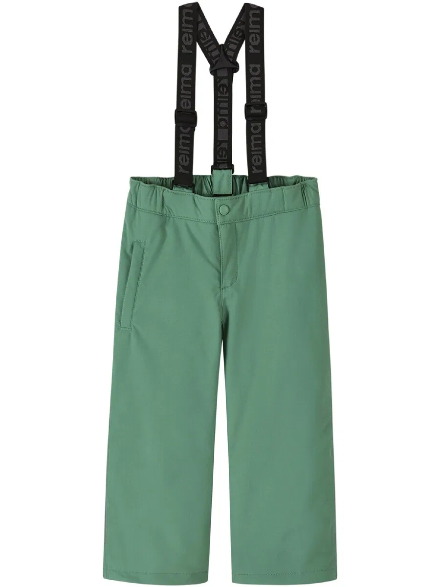 Брюки для активного отдыха Reima Regular Outdoor Pants 'Loikin' зеленого цвета