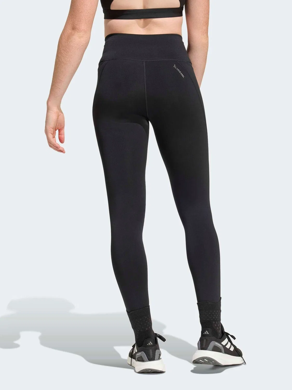 Леггинсы Run Essentials adidas, Black — фото 2