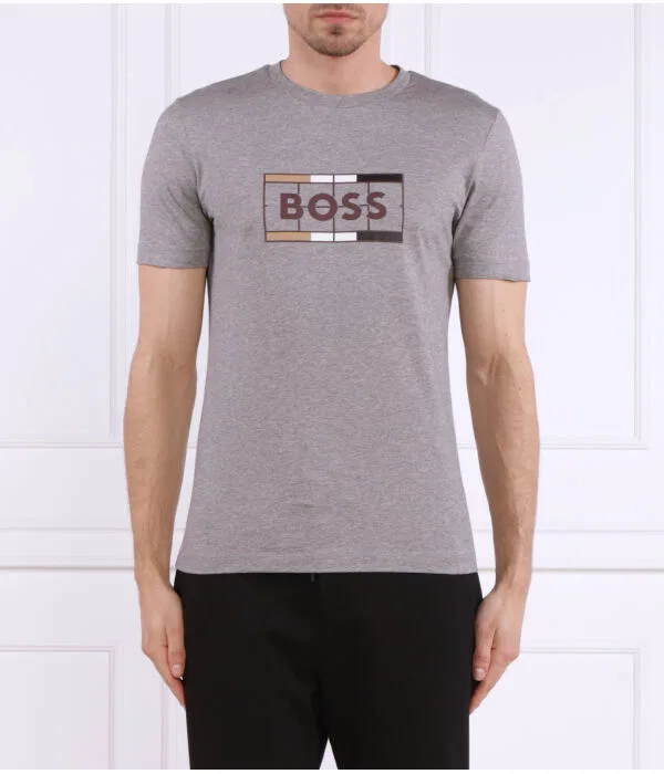 Мужская футболка Tessler 186 BOSS, серый