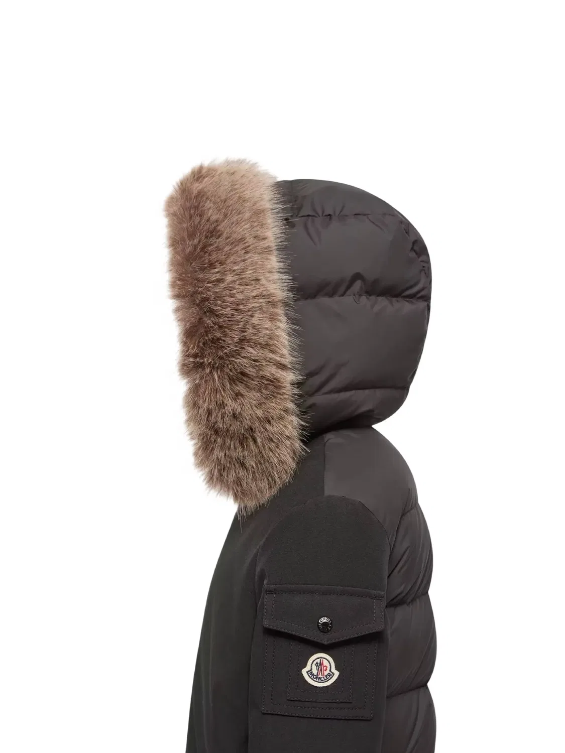 Moncler Пуховик Martlu черный — фото 2