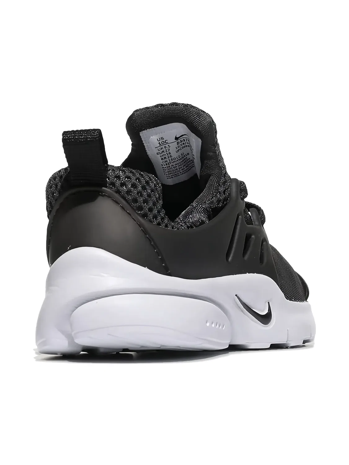 Кроссовки Little Presto Nike Kids, черный — фото 3