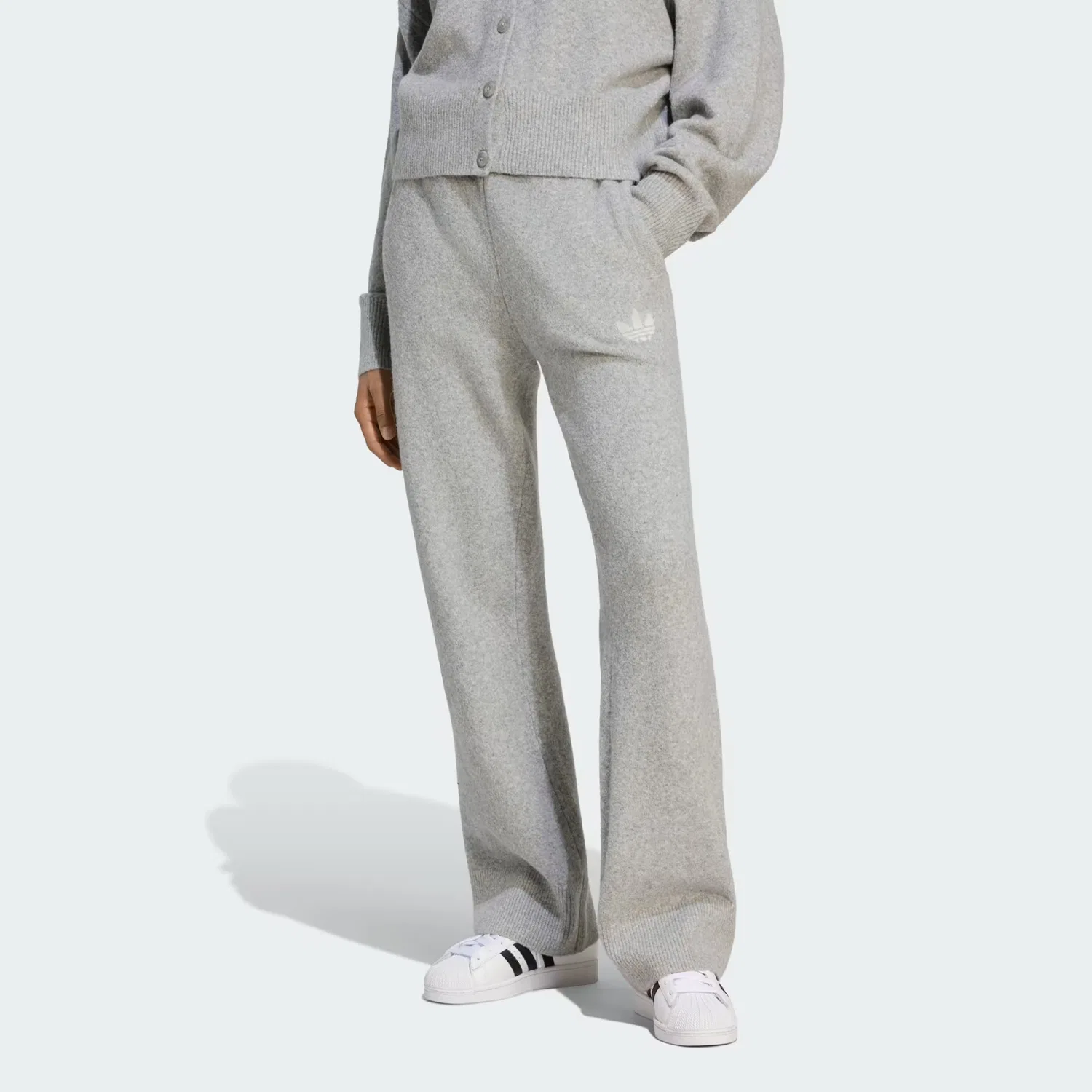 Женские повседневные брюки Adidas Originals, Medium Gray Heather — фото 4