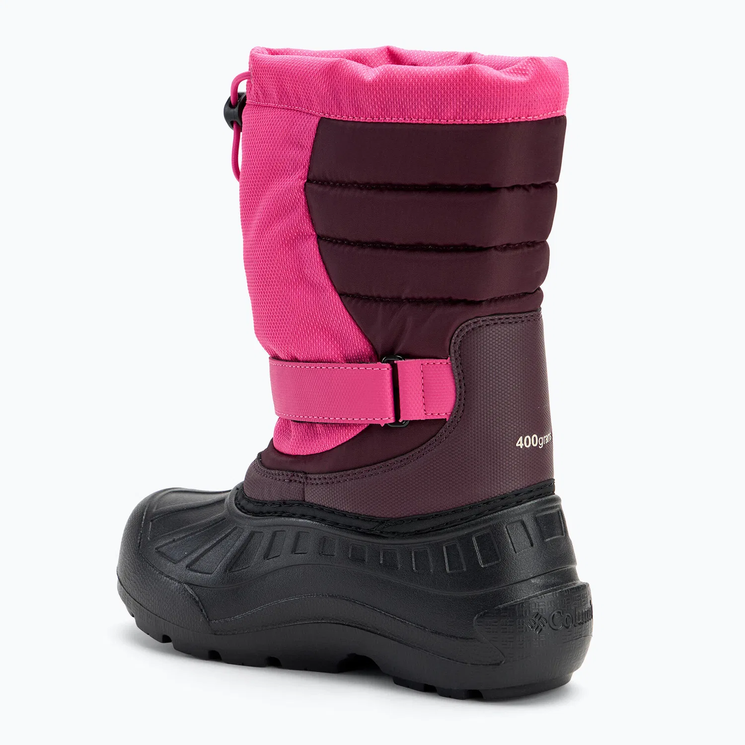 Детские зимние ботинки Columbia Youth Powderbug Snowlite, Цвет Rosa — фото 3
