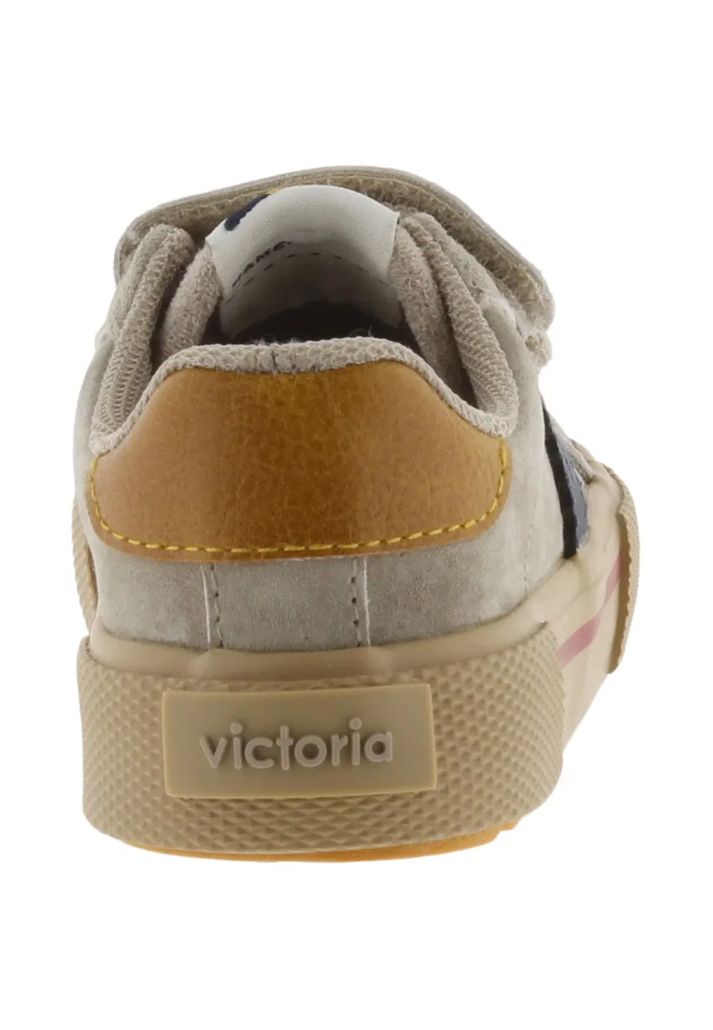 Детские кроссовки Tribu 1065201 унисекс - обувь для малышей Victoria Shoes, Beige — фото 4
