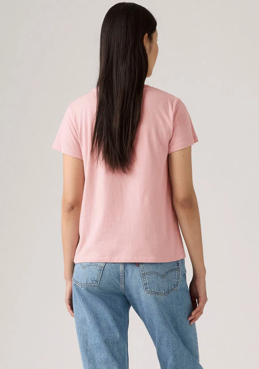 Футболка LEVI'S 'Perfect Tee' в розовом цвете — фото 3