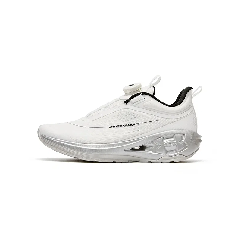 Детские беговые кроссовки с амортизацией Under Armour, White/Silver