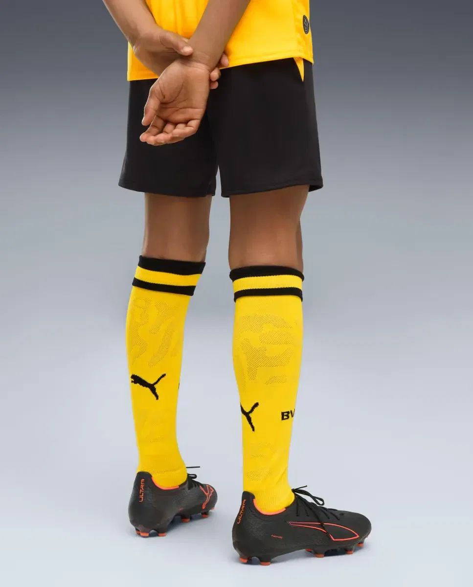 Детские шорты для мальчиков футбольные Borussia Dortmund 2026-2027 Replica Puma, Negro — фото 2