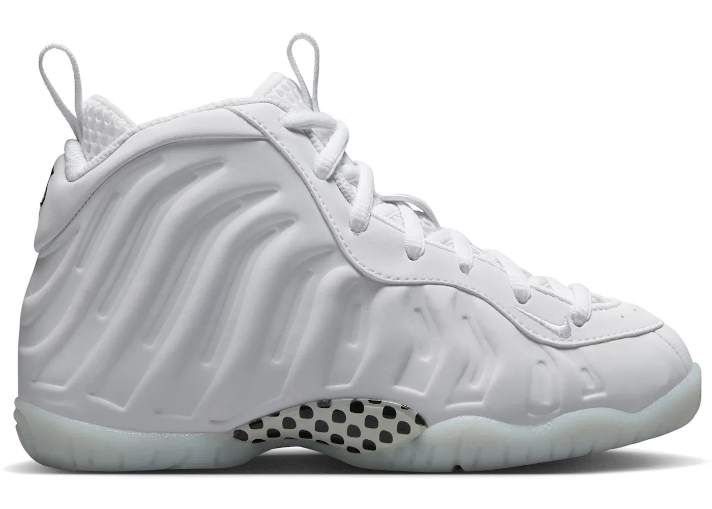 Детские кроссовки для мальчиков с литой подошвой Nike Little Posite One, White/White/White