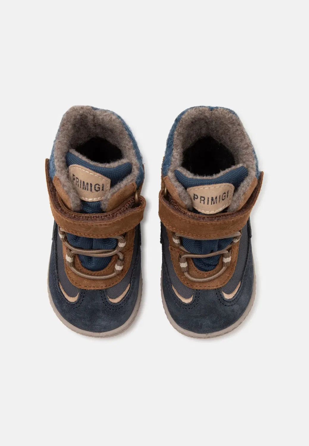 Детская обувь Goretex Barth унисекс Primigi, Tan/Blue — фото 4