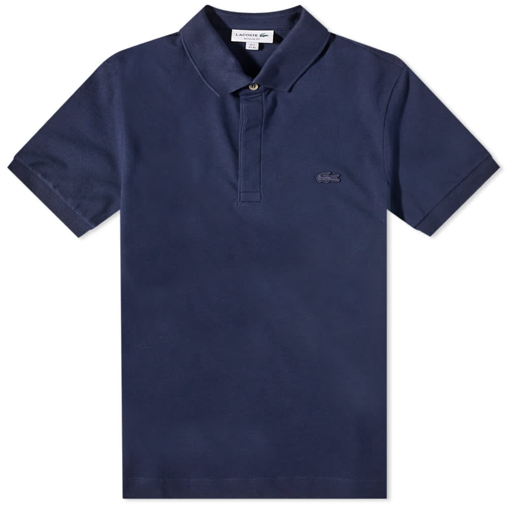 

Футболка Lacoste Paris Pique Polo, Черный, Футболка Lacoste Paris Pique Polo
