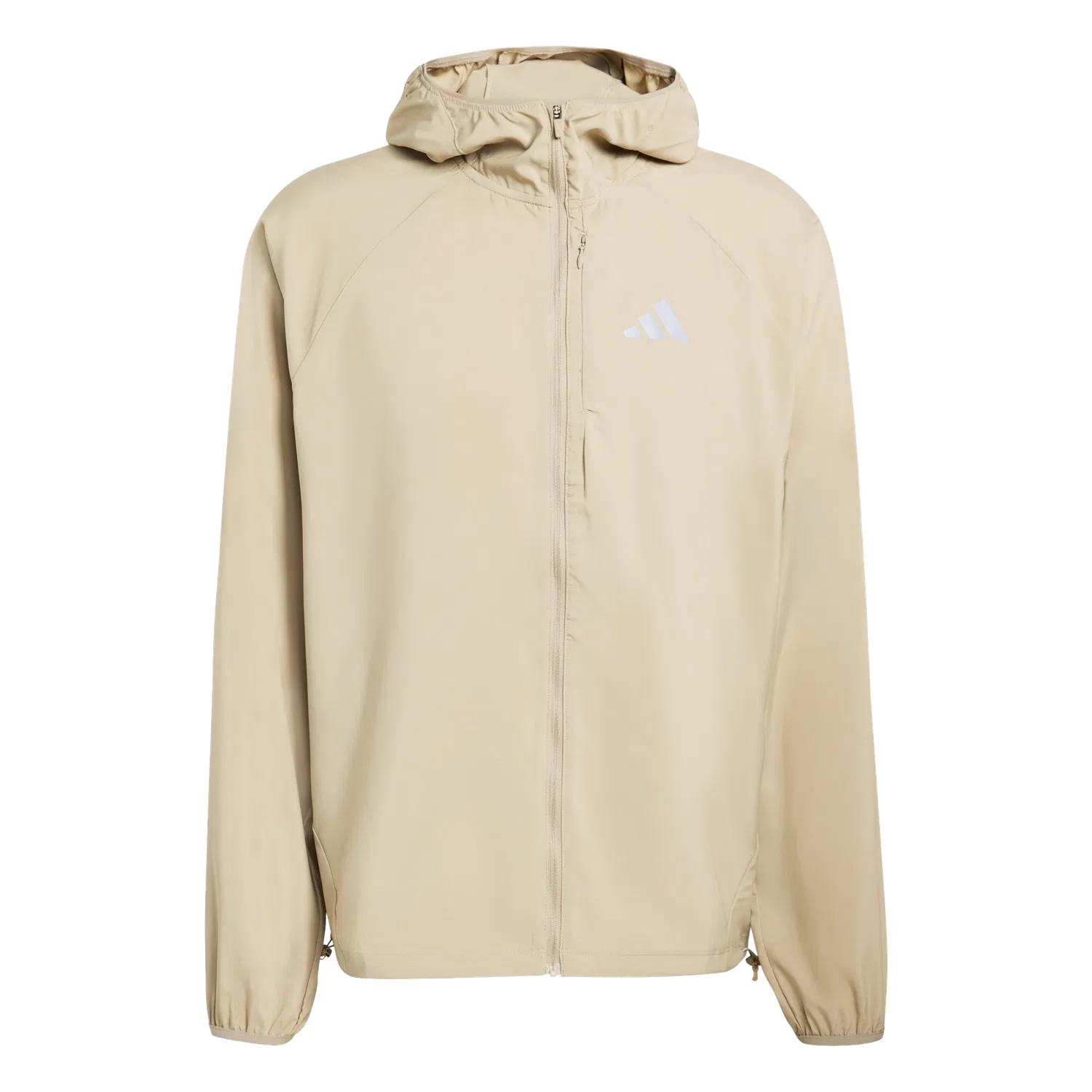 Мужская спортивная куртка для бега Adidas, бежевый