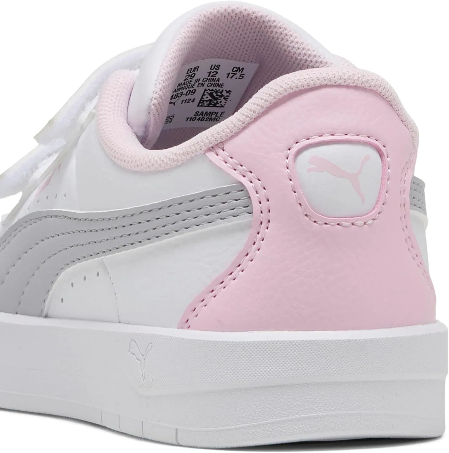 Детские кроссовки для девочек Jada Classic V PUMA, White — фото 3