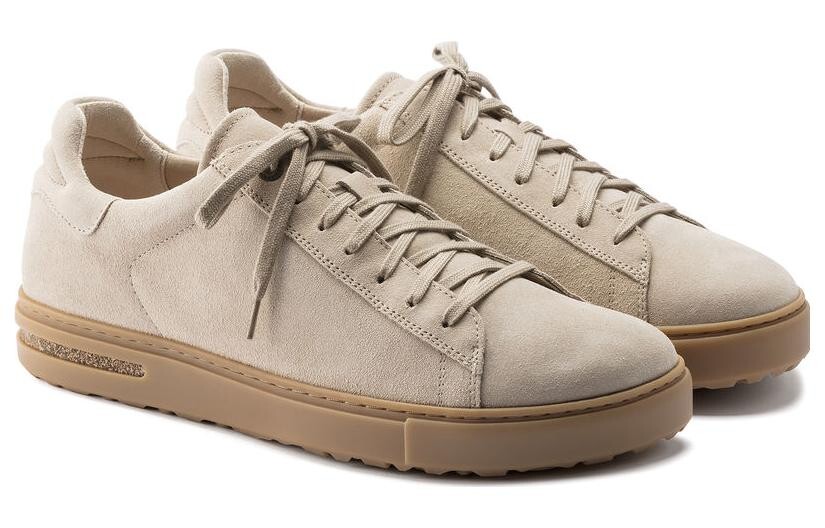 Кроссовки Birkenstock Skateboarding Shoes Unisex Mid-top Sand, цвет Sand — фото 3