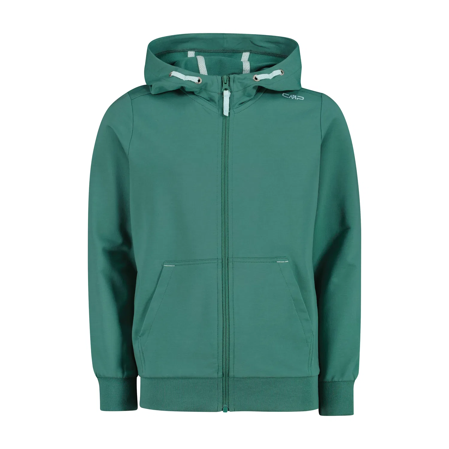 Детская хлопковая толстовка-худи CMP Kid G Jacket Fix Hood, Grun