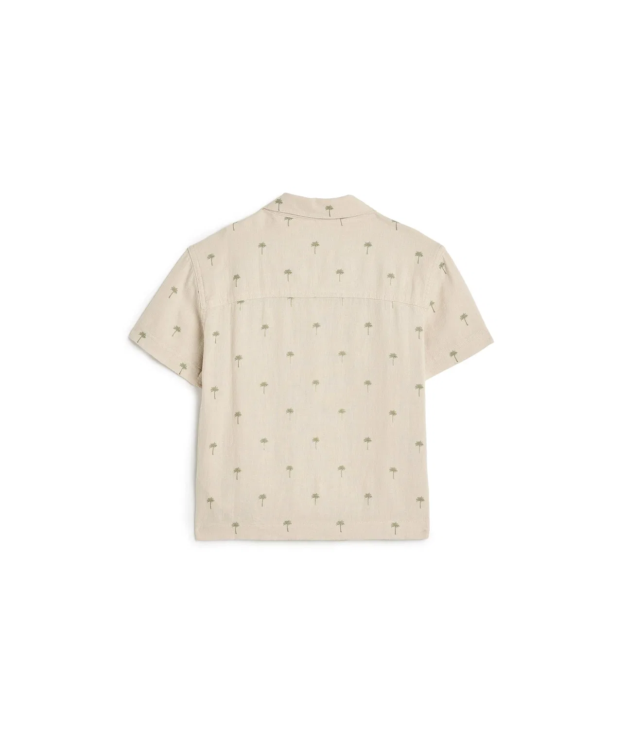 Льняная походная рубашка (для детей постарше) Abercrombie Kids, Orchid Petal — фото 2