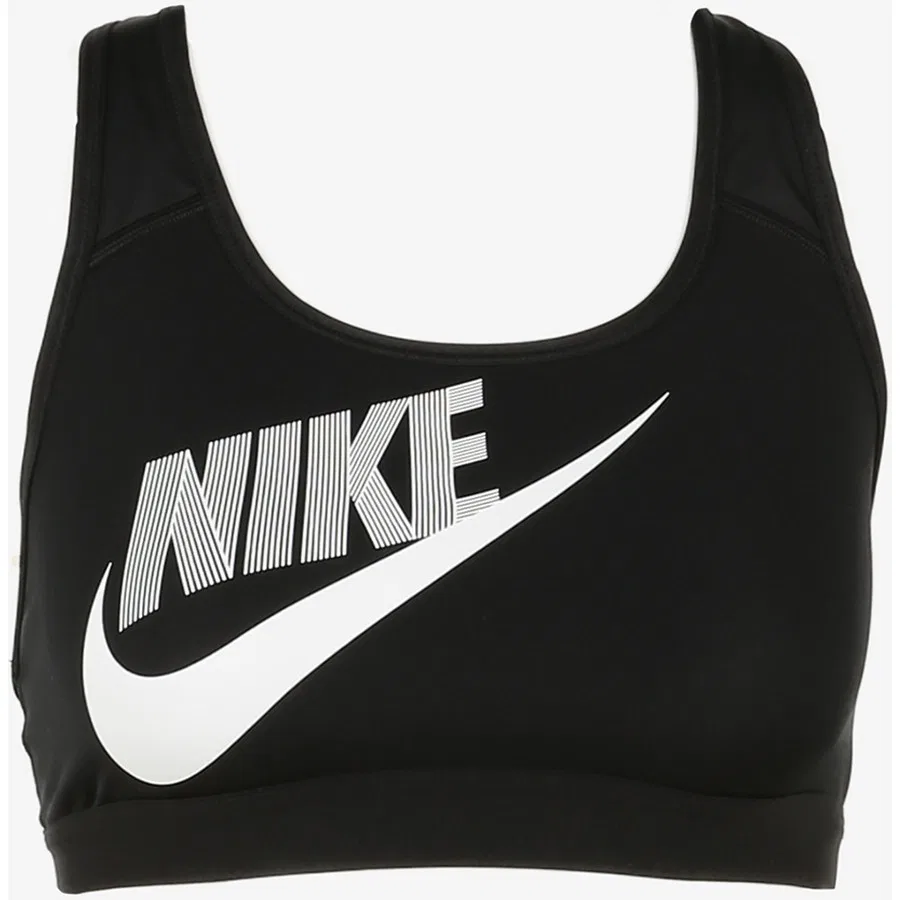 Спортивный бюстгальтер с принтом Nike DV0330-010, Черный