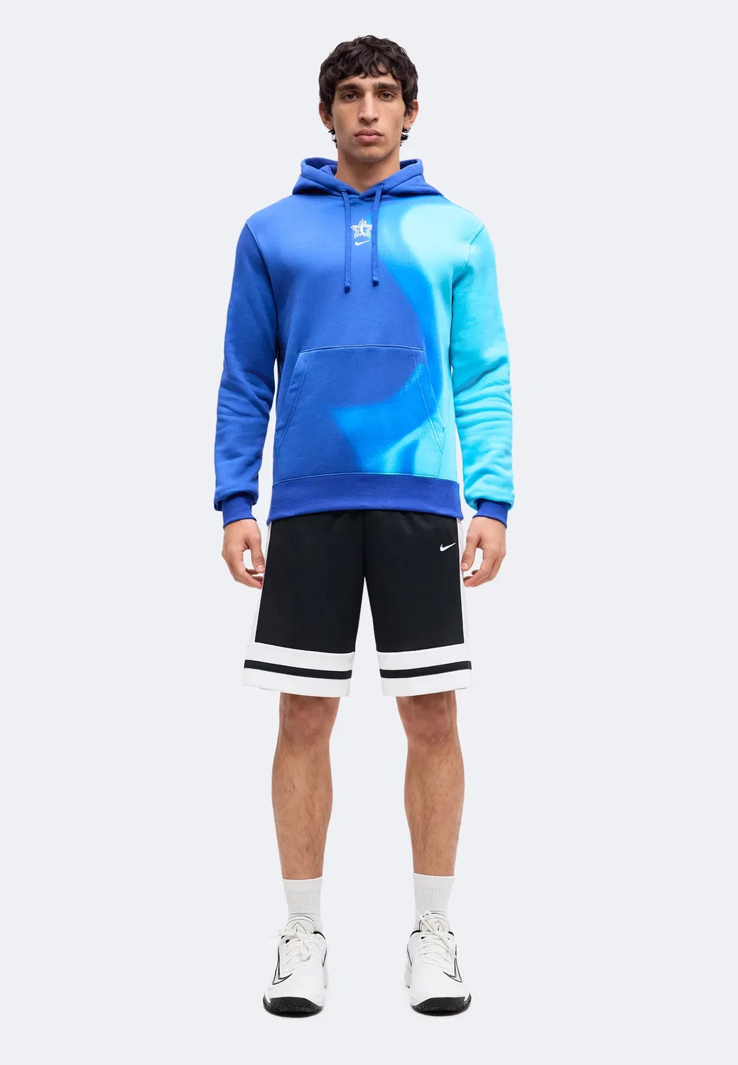 Худи унисекс с символикой Матча всех звезд WNBA 2026 года Nike Performance, Rush Blue/White — фото 3