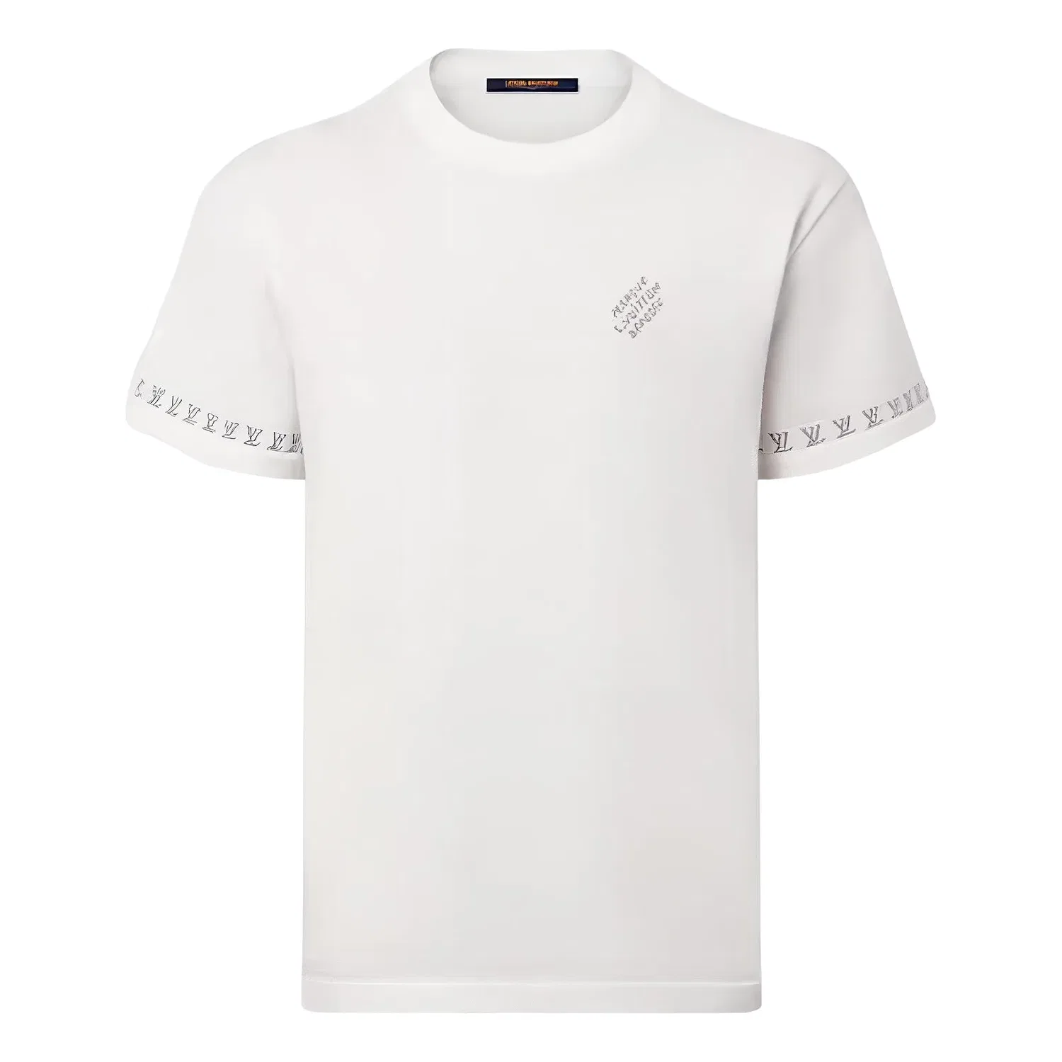 Мужская футболка с коротким рукавом Milky White LOUIS VUITTON, белый