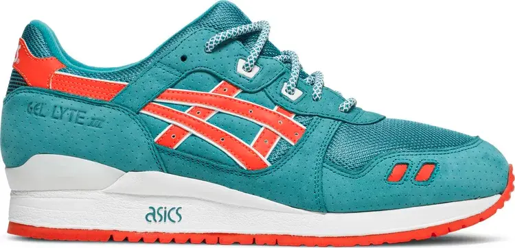 Кроссовки ronnie fieg x gel lyte 3 'miami' Asics, зеленый — фото 2
