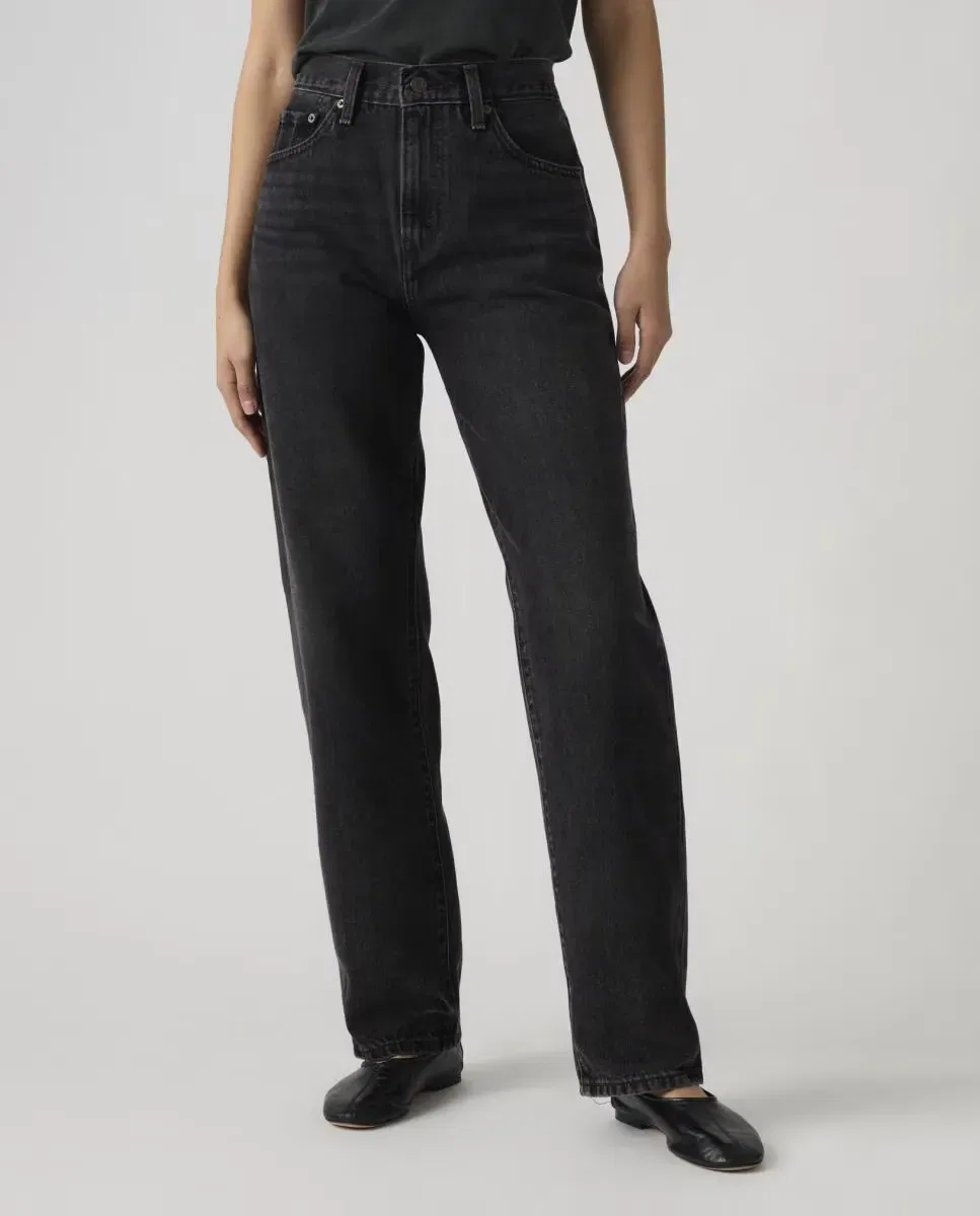 Женские джинсы прямые Easy Dad Levi's, Grey Oscuro — фото 3