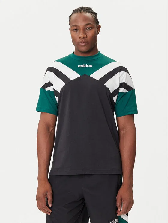 Футболка loose fit Archive Cutline Adidas, зеленый