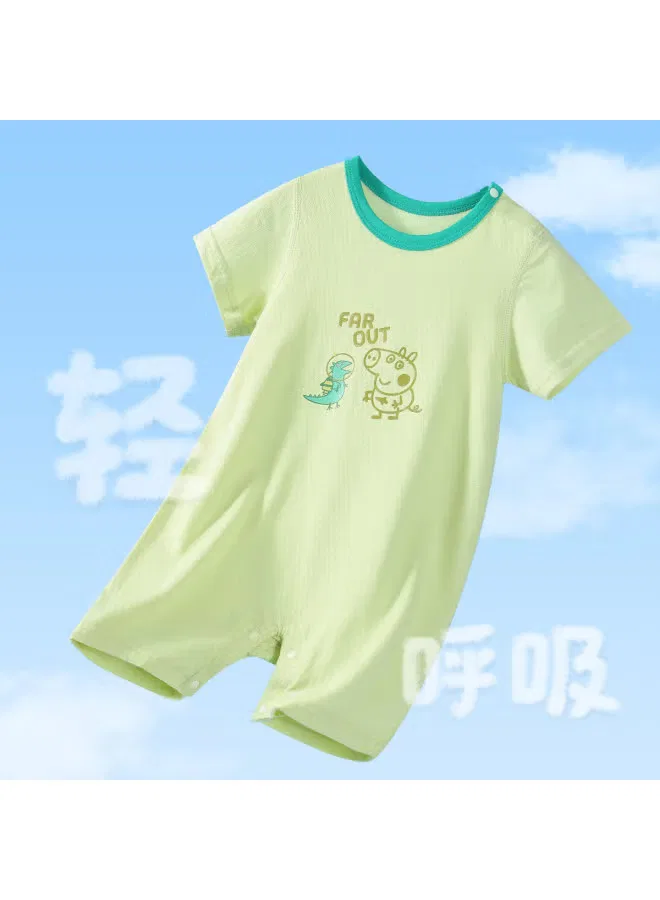 Боди-комбинезон с коротким рукавом Peppa Pig, мятный — фото 2