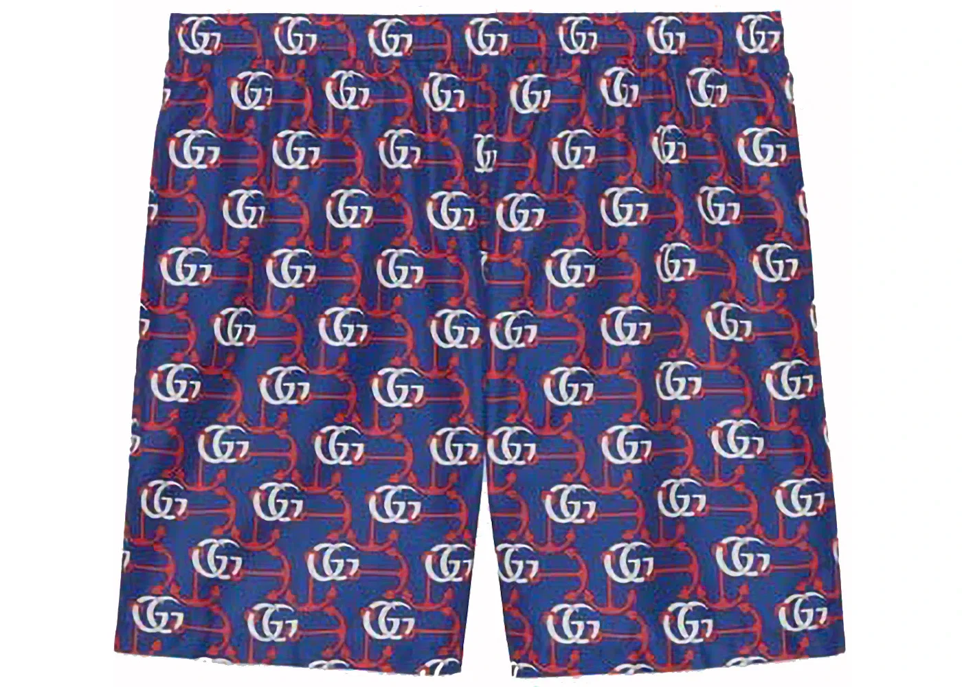 Мужские шорты для плавания с принтом Anchor Swim Shorts Gucci, Blue