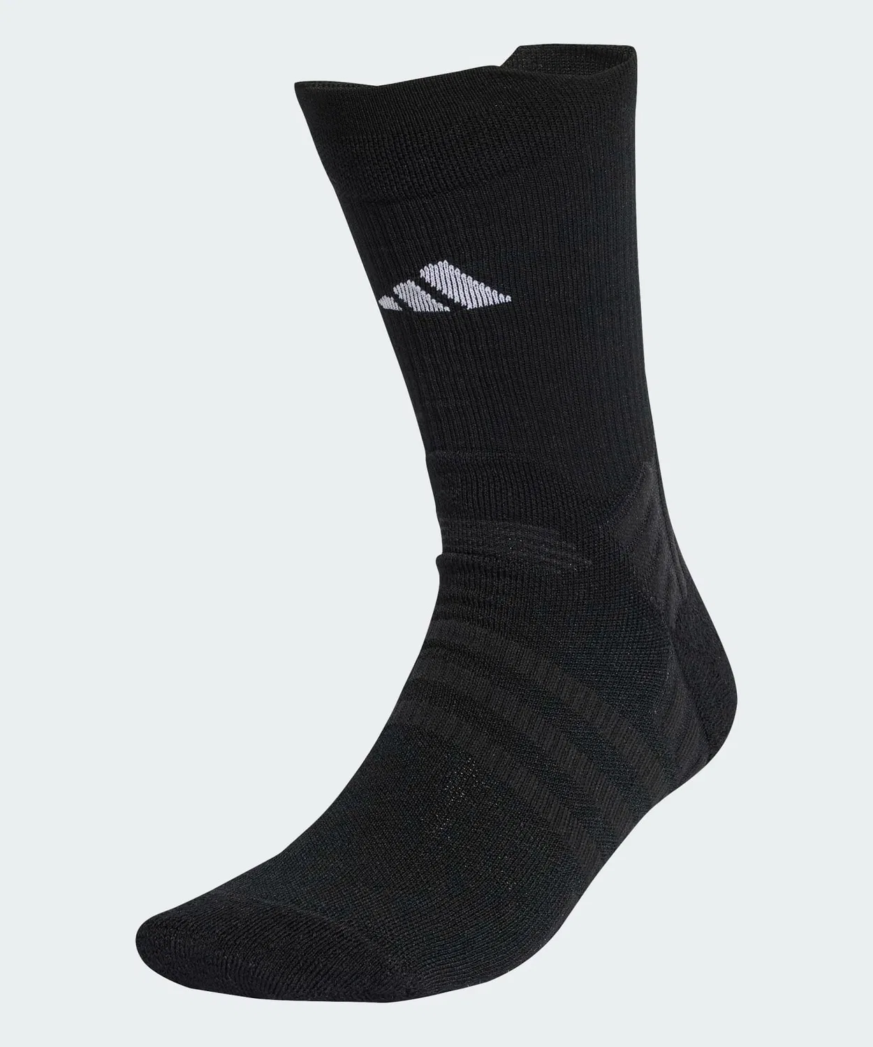 Мужские/Женские носки теннисные с усиленной амортизацией, модель Tennis Cushion Crew Adidas, Black