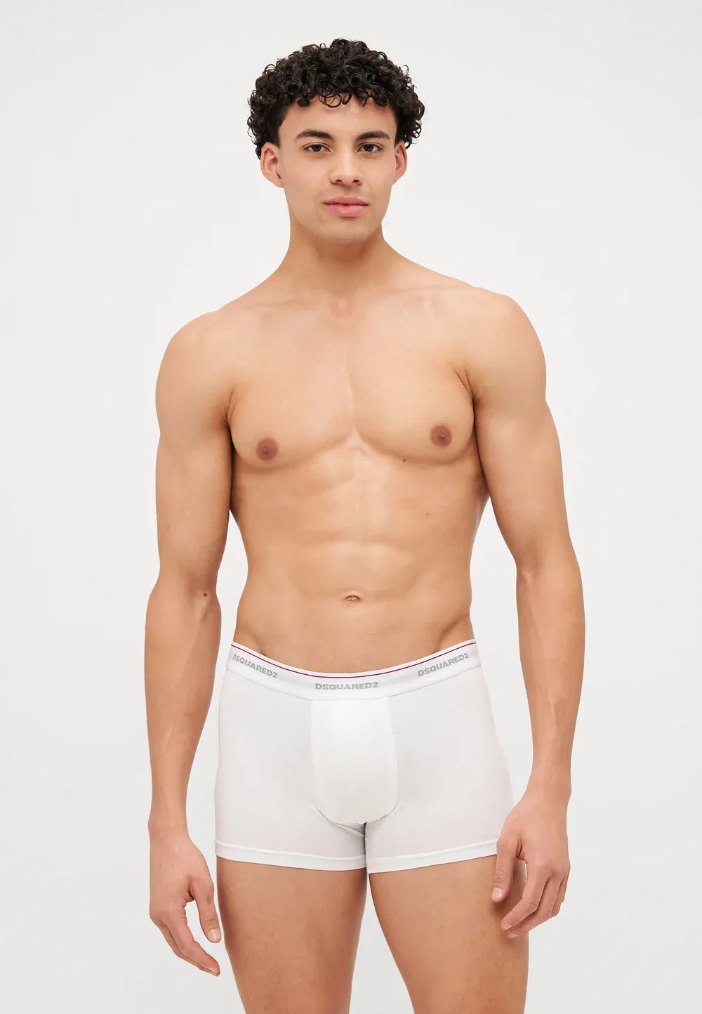 Новый базовый комплект из 3 чемоданов Dsquared2, White
