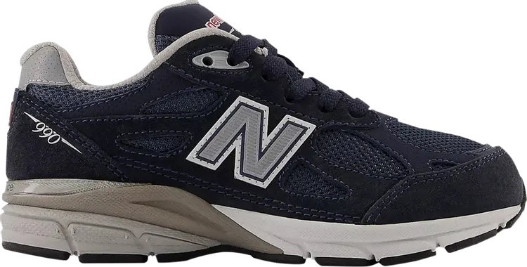 

Кроссовки New Balance 990v3 Little Kid Wide 'Navy', синий