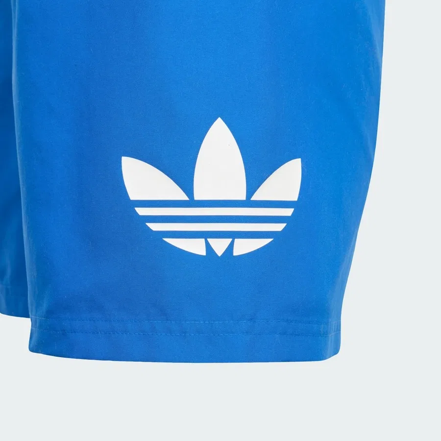 Детские шорты для плавания с 3 полосками Originals Adic 3-Stripes Short Kids adidas, Синий — фото 3