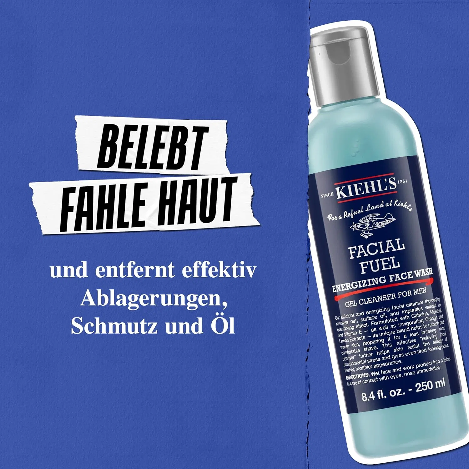 Освежающий гель для умывания KIEHL'S Facial Fuel Energizing Face Wash Kiehl'S — фото 3